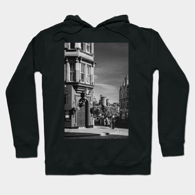 Morning on the High Street Hoodie by Errne